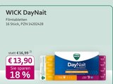 WICK DayNait bei mea - meine apotheke im Prospekt "" für 13,90 €