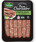 Promo Chipolatas aux herbes ou assortiment de chipolatas à 2,99 € dans le catalogue U Express à Châteauneuf-du-Rhône