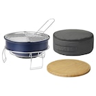 Grill Holzkohle blau Angebote von STRANDÖN bei IKEA Kassel für 39,99 €