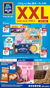 ALDI SÜD Prospekt der aktuellen Woche, gültig von 28.09.2026 bis 02.10.2026 Aktueller ALDI SÜD Prospekt "Gutes für Alle." mit 32 Seiten