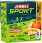 Gourdes pomme banane - Andros Sport en promo chez Monoprix Gourdes pomme banane - Andros Sport dans le catalogue Monoprix