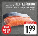 Aktuelle Lachs Angebote bei E center in Remscheid Aktuelles Lachsfilet (mit Haut) Angebot bei E center in Remscheid ab 1,99 €