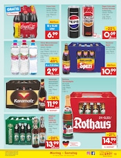 Pepsi im Netto Marken-Discount Prospekt in Mannheim Aktueller Netto Marken-Discount Prospekt mit Pepsi, "Aktuelle Angebote", Seite 23