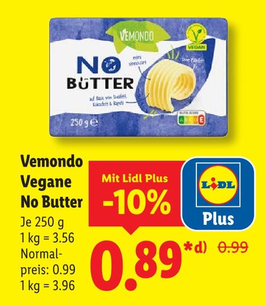 Vegane No Butter
