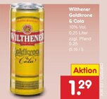 Goldkrone & Cola im Angebot bei Netto Marken-Discount in Halle Goldkrone & Cola Angebote von Wilthener bei Netto Marken-Discount Halle für 1,29 €
