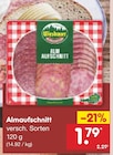 Almaufschnitt bei Netto Marken-Discount im Hargesheim Prospekt für 1,79 €