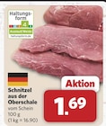 Schnitzel aus der Oberschale im aktuellen combi Prospekt