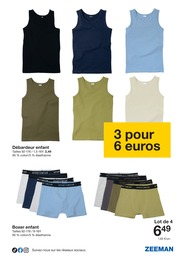 Offre Boxer enfant dans le catalogue Zeeman du moment à la page 29