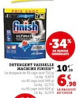 Detergent vaisselle machine - FINISH en promo chez U Express Bastia à 6,98 €