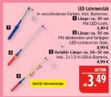 LED-Laternenstab im Angebot bei Marktkauf in Nürnberg LED-Laternenstab Angebote bei Marktkauf Nürnberg für 3,49 €