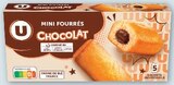 Mini gâteaux fourrés - U en promo chez Hyper U Le Grand-Quevilly à 3,34 €