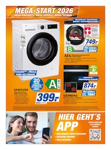 Waschmaschine im aktuellen expert Prospekt (Düren) Waschmaschine im expert Prospekt "Top Angebote" mit 8 Seiten (Düren)