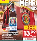 Netto Marken-Discount Fürstenzell - Hefe-Weißbier Naturtrüb oder Weißbier Zitrone 0,0% Angebot im Prospekt Hefe-Weißbier Naturtrüb oder Weißbier Zitrone 0,0% bei Netto Marken-Discount im Fürstenzell Prospekt für 13,99 €