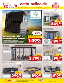 Dach im Netto Marken-Discount Prospekt "Aktuelle Angebote" mit 51 Seiten (Stuttgart)
