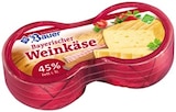 Bayerischer Biergartenkäse oder Weinkäse Angebote von Bauer bei REWE Hoyerswerda für 1,89 €