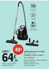 Aspirateur sac City Space - Rowenta - E.Leclerc à Bordeaux Aspirateur sac City Space - Rowenta en promo chez E.Leclerc Bordeaux à 64,99 €