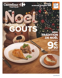 Prospectus Carrefour à Saint-Dizier, "UN Noël POUR TOUS LES GOÛTS", 48 pages, 02/12/2025 - 31/12/2025