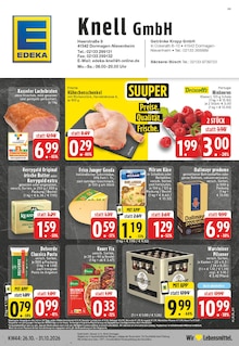 Aktueller EDEKA Prospekt (Dormagen) EDEKA Prospekt "Aktuelle Angebote" mit Seiten (Dormagen)
