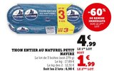 Thon entier au naturel - Petit Navire en promo chez Super U Angoulême à 1,99 €