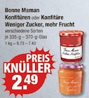 Konfitüren oder Konfitüre Weniger Zucker von Bonne Maman im aktuellen V-Markt Prospekt für 2,49 €