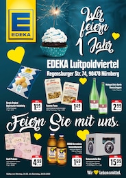 EDEKA Prospekt: "Wir feiern 1 Jahr", 2 Seiten, 24.03.2025 - 29.03.2025