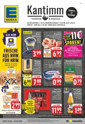 Aktueller EDEKA Discounter Prospekt in Kierspe und Umgebung, "Aktuelle Angebote" mit 24 Seiten, 20.04.2026 - 25.04.2026