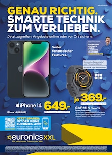 EURONICS Prospekt "GENAU RICHTIG. SMARTE TECHNIK ZUM VERLIEBEN." mit  Seiten (Düren)