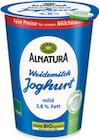 Bio-Weidemilch Joghurt mild Angebote von Alnatura bei tegut Hofheim für 1,19 €