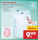 Baby Sweatjacke Angebote bei Netto Marken-Discount Wismar für 9,99 €