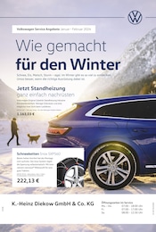 Volkswagen Prospekt für Ingolstadt: "Wie gemacht für den Winter", 1 Seite, 01.01.2024 - 29.02.2024