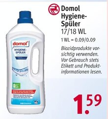 Waschmittel von Domol im aktuellen Rossmann Prospekt für 1.59€