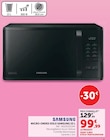 Micro-ondes Solo 23 L - Samsung en promo chez Super U Montélimar à 99,99 €