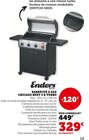 Barbecue à gaz chicago next 4 r turbo - Enders en promo chez Hyper U Riedisheim à 329,00 €