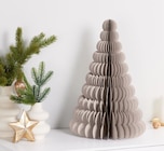 Sapin de Noël en papier - Livarno home en promo chez Lidl Mulhouse à 4,99 €