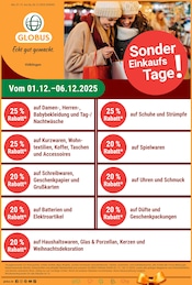 Aktueller GLOBUS Supermarkt Prospekt in Püttlingen und Umgebung, "Aktuelle Angebote" mit 56 Seiten, 01.12.2025 - 06.12.2025