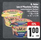 Love it! Pflanzlicher Pudding bei EDEKA im Bad Rodach Prospekt für 1,00 €