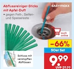 Abflussreiniger-Sticks mit Apfel-Duft Angebote von EASYmaxx bei Netto Marken-Discount Lutherstadt Wittenberg für 9,99 €