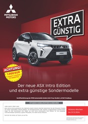 Aktueller Mitsubishi Werkstatt & Auto Prospekt in Merseburg und Umgebung, "Extra Günstig" mit 8 Seiten, 16.09.2024 - 13.10.2024