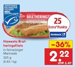 Bratheringsfilets im Angebot bei Netto Marken-Discount in Norderstedt Bratheringsfilets Angebote von Hawesta bei Netto Marken-Discount Norderstedt für 2,22 €