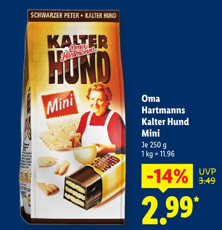 Oma Hartmanns Kalter Hund Mini