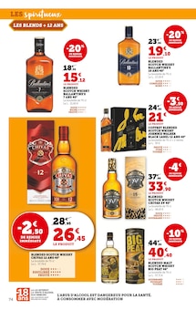 Promo Johnnie Walker Black Label dans le catalogue Super U du moment à la page 74