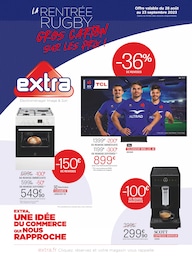 Prospectus Extra à Montreuil "La rentrée rugby, gros carton sur les prix !", 8 pages, 28/08/2023 - 23/09/2023