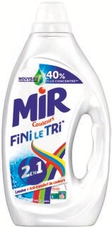 Lessive liquide 2 en 1 Fini le Tri Couleurs - Colruyt à Dijon Lessive liquide 2 en 1 Fini le Tri Couleurs en promo chez Colruyt Dijon à 2,49 €