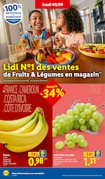 Offre Raisin dans le catalogue Lidl du moment à la page 2