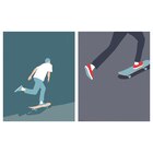 IKEA Koblenz - Bild Skateboard fahren Angebot im Prospekt Bild Skateboard fahren bei IKEA im Koblenz Prospekt für 9,99 €