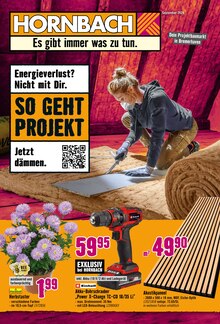 Hornbach Prospekt Energieverlust? Nicht mit Dir. mit  Seiten in Bremerhaven und Umgebung