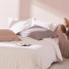 Linge de lit "Satin 80" - TEX HOME en promo chez Carrefour Vaulx-en-Velin à 31,99 €