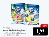 Kraft Aktiv Duftspüler Angebote von WC Frisch bei Konsum Pirna für 1,49 €