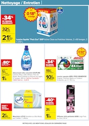Lessive Angebote im Prospekt "VENEZ GOÛTER AU MEILLEUR POUR DE BON !" von Carrefour Lessive Angebote im Prospekt "VENEZ GOÛTER AU MEILLEUR POUR DE BON !" von Carrefour auf Seite 64