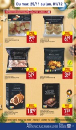 Prix et réduction Coquille Saint-Jacques dans le prospectus Aldi en cours Offre Coquille Saint-Jacques dans le catalogue Aldi du moment à la page 25